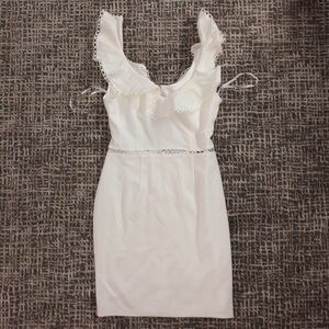 Angel Biba White Dress